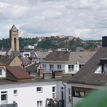 Peaceful Modern With Festung View Near Hbf Lejlighed Koblenz (Rhineland-Palatinate)